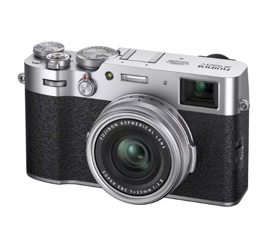 FUJIFILM X100V High Performance Compact Camera - Silver