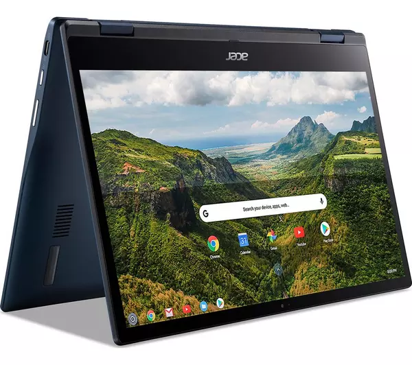 ACER Spin 513 LTE 13.3" 2 in 1 Chromebook - Snapdragon 7c Gen 2, 128 GB eMMC, Blue