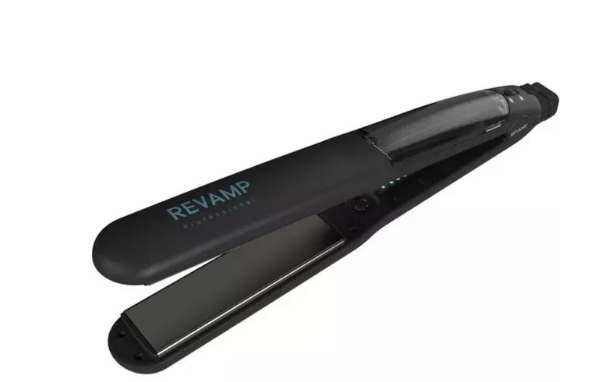 REVAMP Progloss Steamcare Hair Straightener - Black