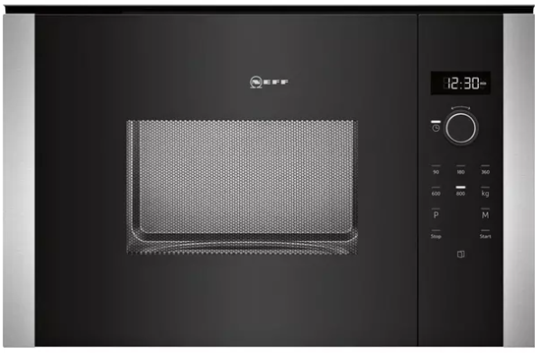 NEFF N50 HLAWD23N0B Built-in Solo Microwave - Black